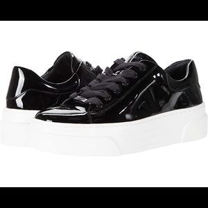 JSlides Amanda Patent Leather Platform Sneaker—Size 10